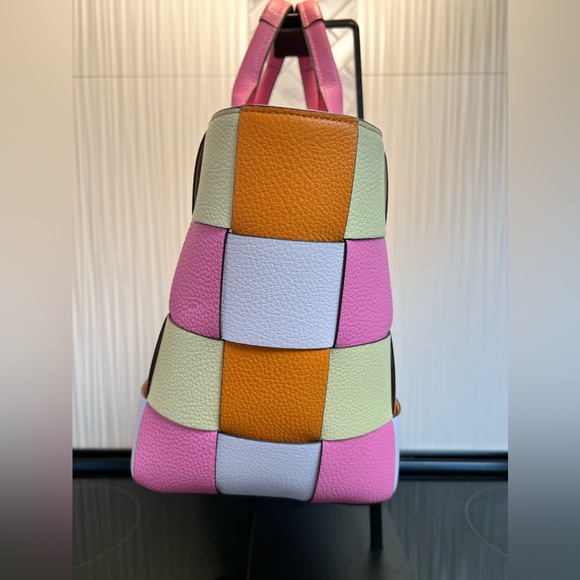 NEW Kate Spade Basket Woven Leather Tote with Dust Bag - Picture 13 of 16